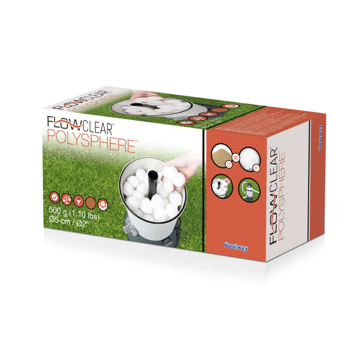 Bestway Polysphere Filterbälle für Sandfilteranlagen